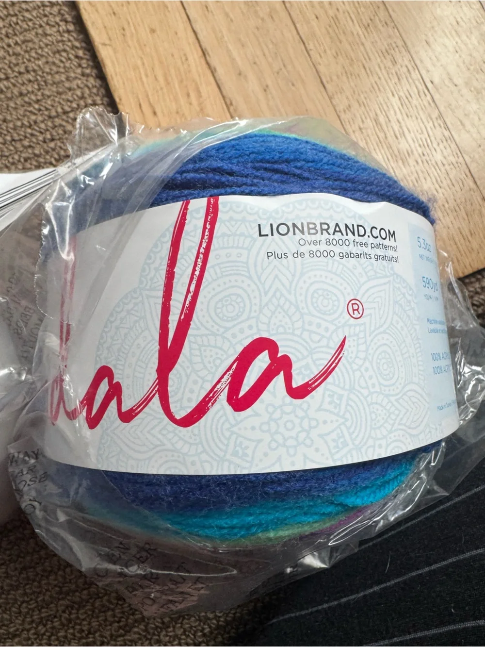 YARN! NEW! LION BRAND Mandala Cakes